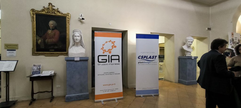 Csplast, azienda specializzata nello stampaggio a iniezione, sponsorizza la visita guidata al Museo Glauco Lombardi di Parma